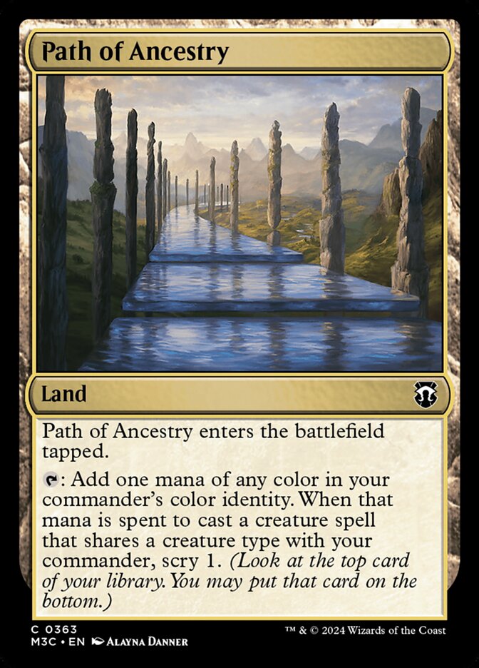 Path of Ancestry card front
