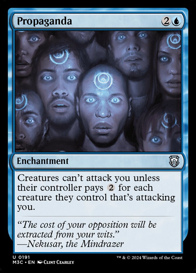 Propaganda card front