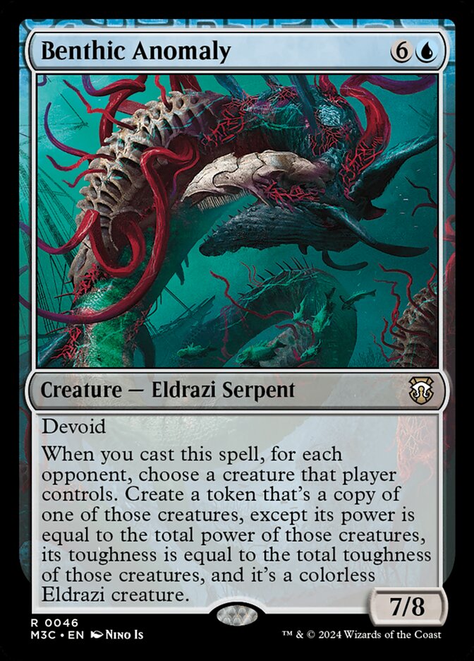 Benthic Anomaly card front