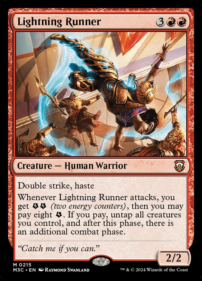 Lightning Runner card front
