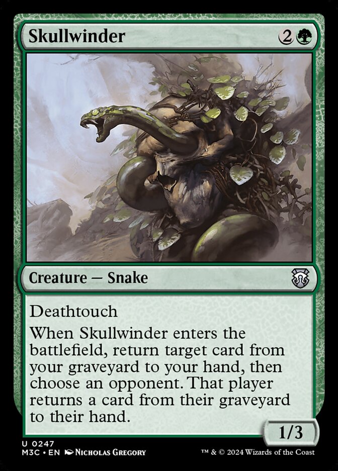 Skullwinder card front