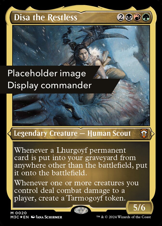 Disa the Restless card front