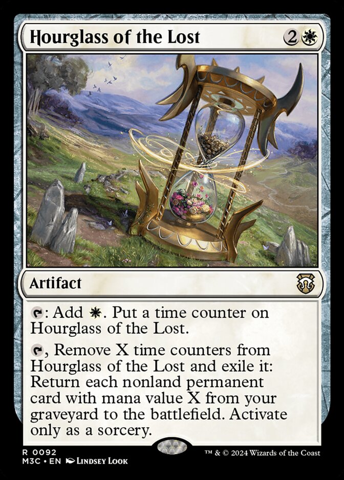 Hourglass of the Lost card front