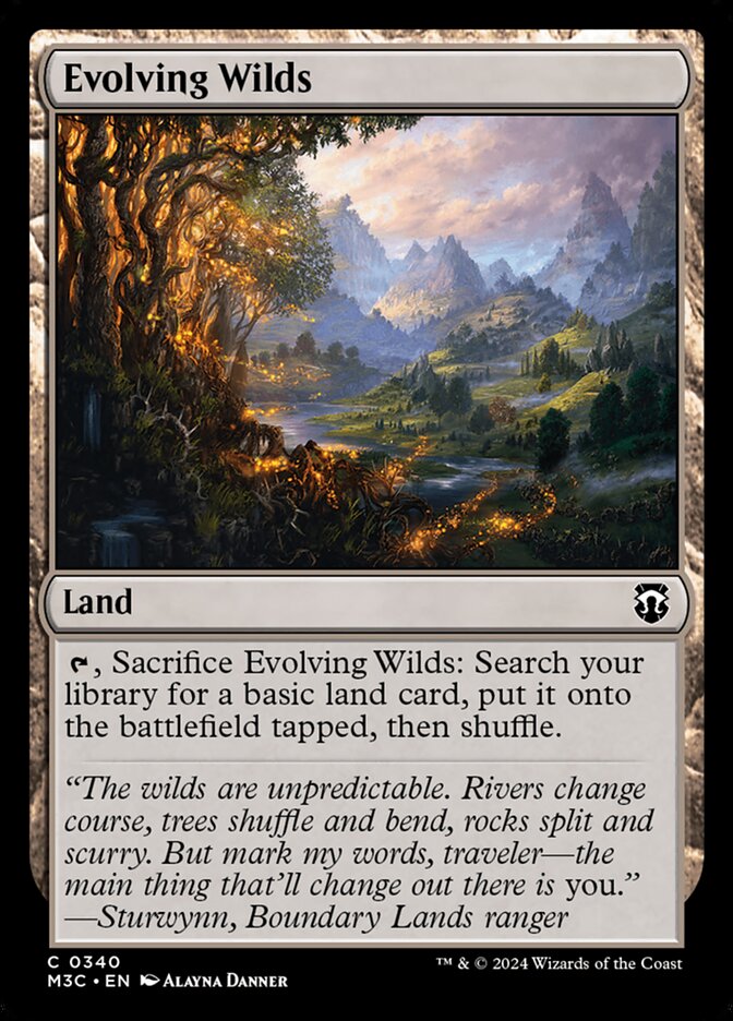 Evolving Wilds card front
