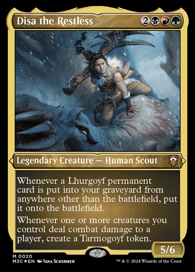 Disa the Restless card front