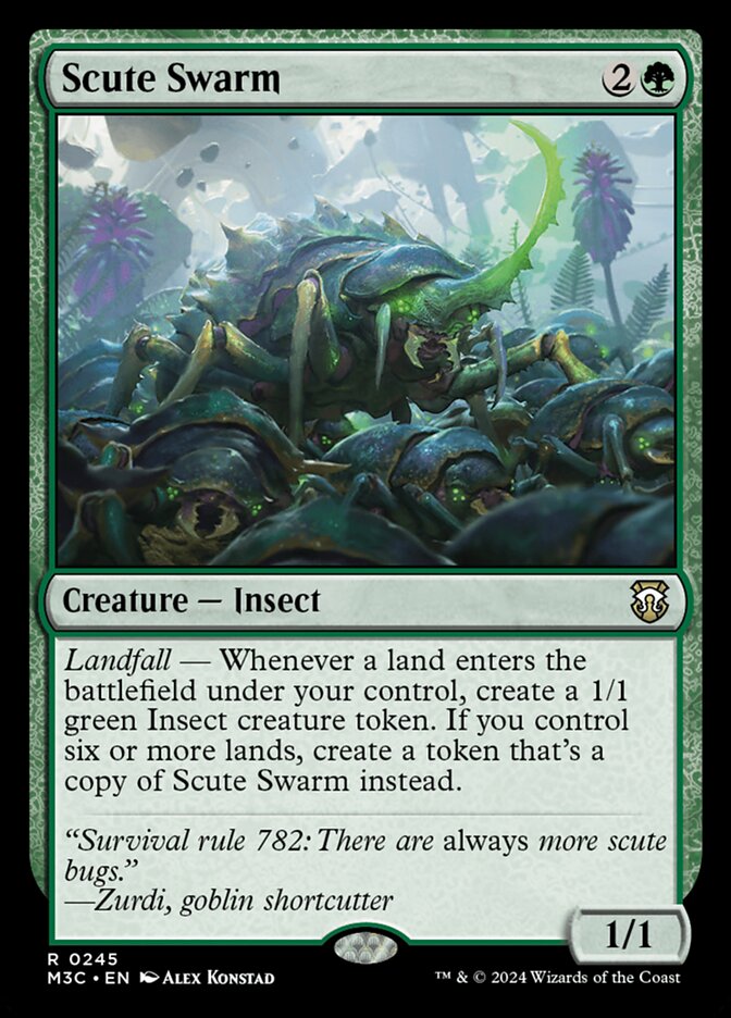 Scute Swarm card front