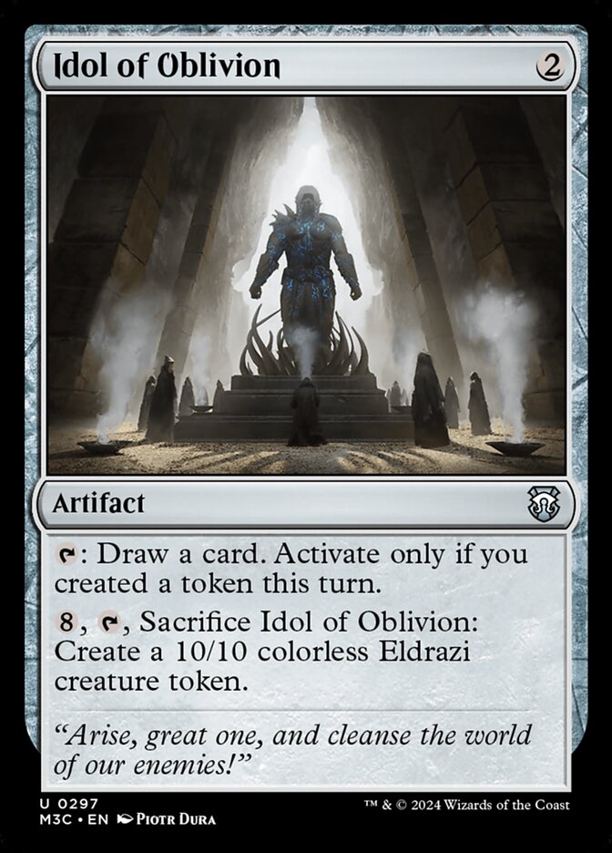 Idol of Oblivion card front