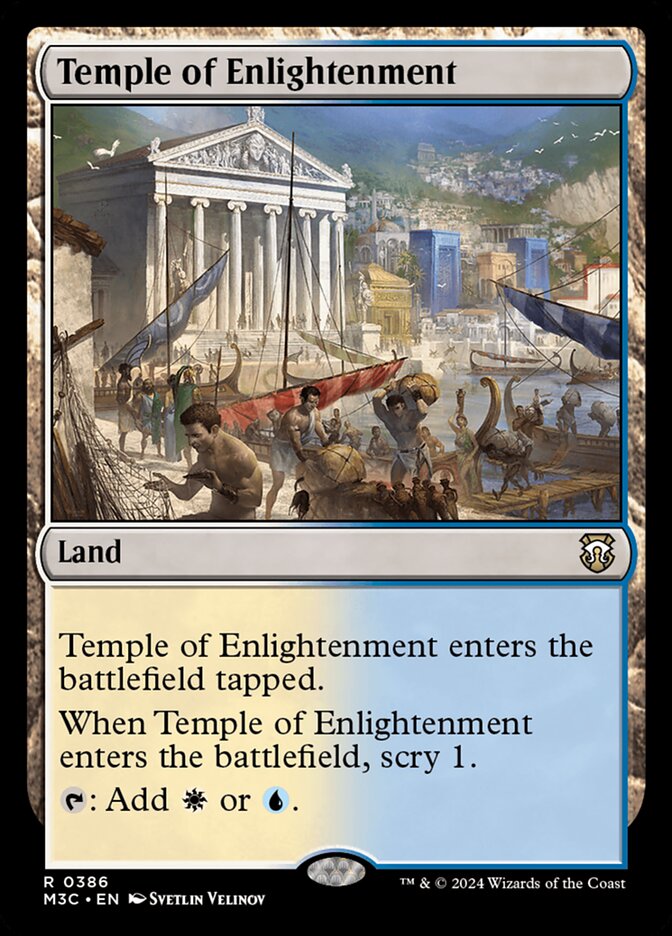 Temple of Enlightenment card front
