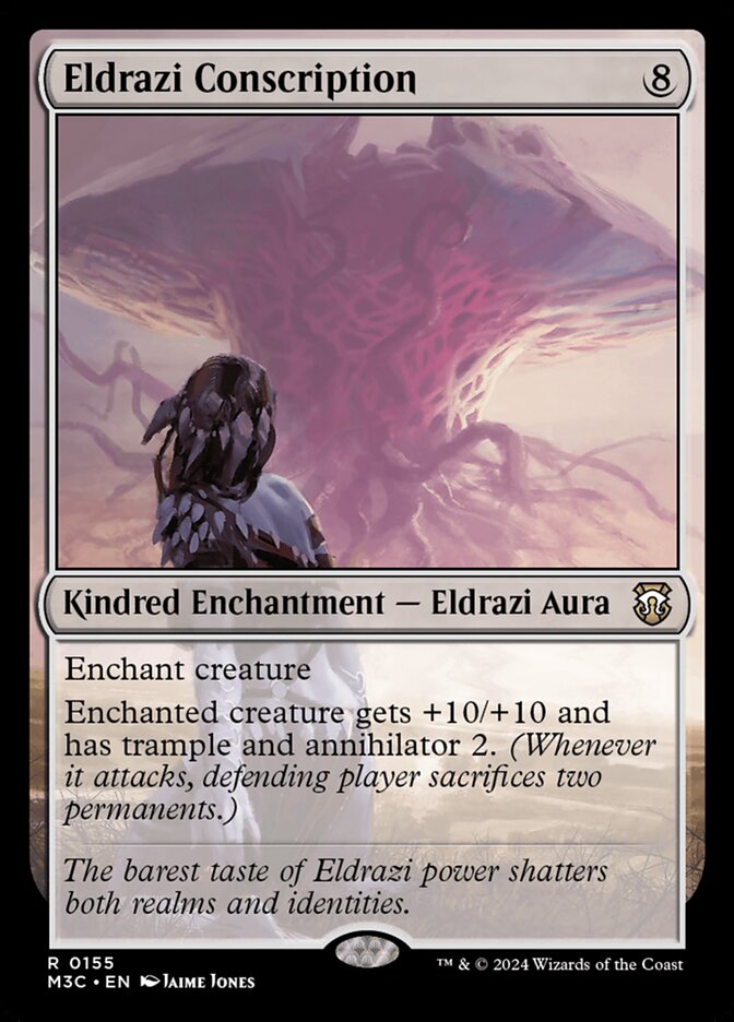 Eldrazi Conscription card front
