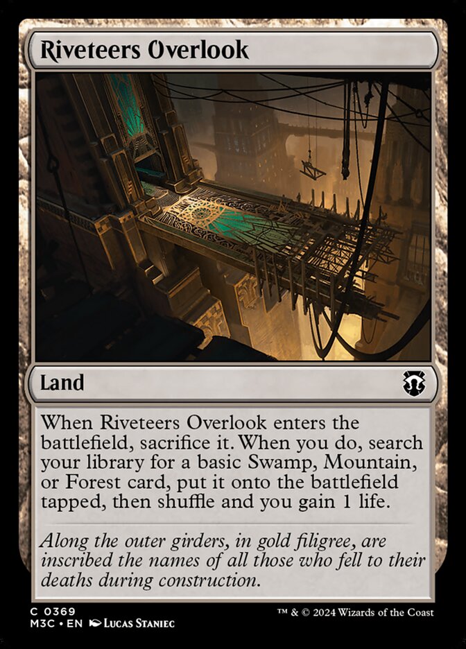 Riveteers Overlook card front