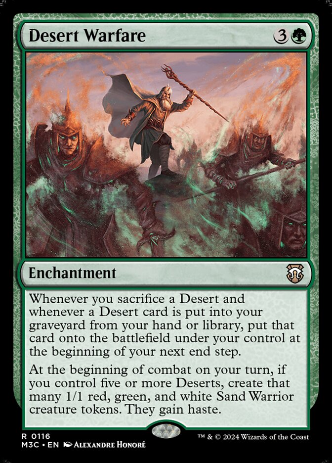 Desert Warfare card front