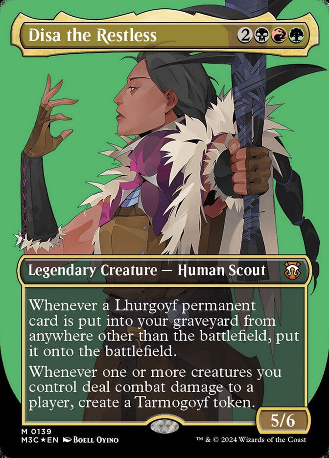 Disa the Restless card front