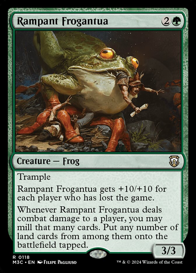 Rampant Frogantua card front