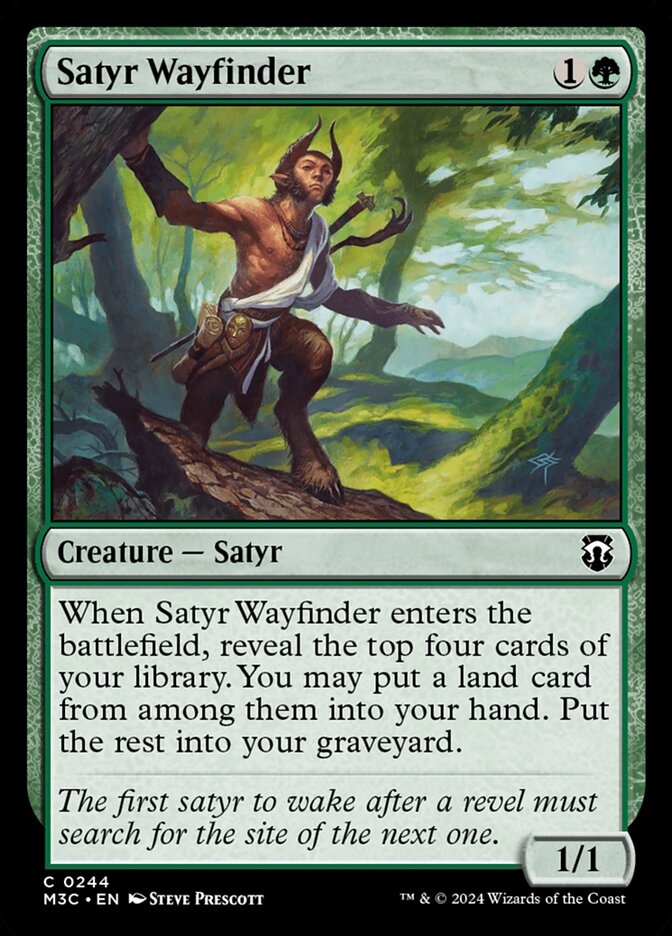 Satyr Wayfinder card front