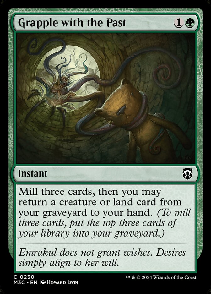 Grapple with the Past card front
