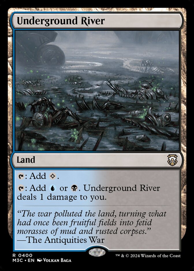 Underground River card front