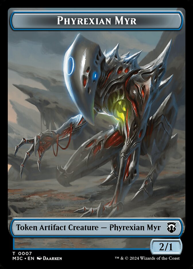 Phyrexian Myr card front