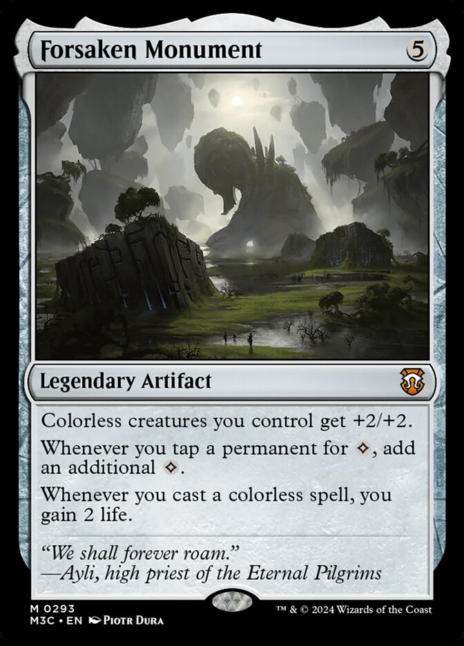 Forsaken Monument card front