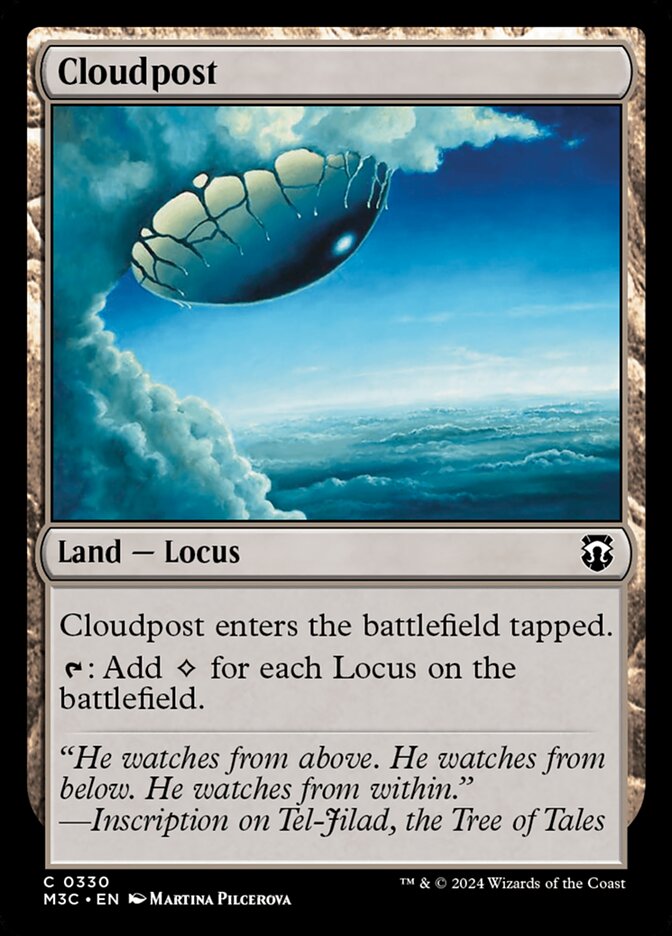 Cloudpost card front