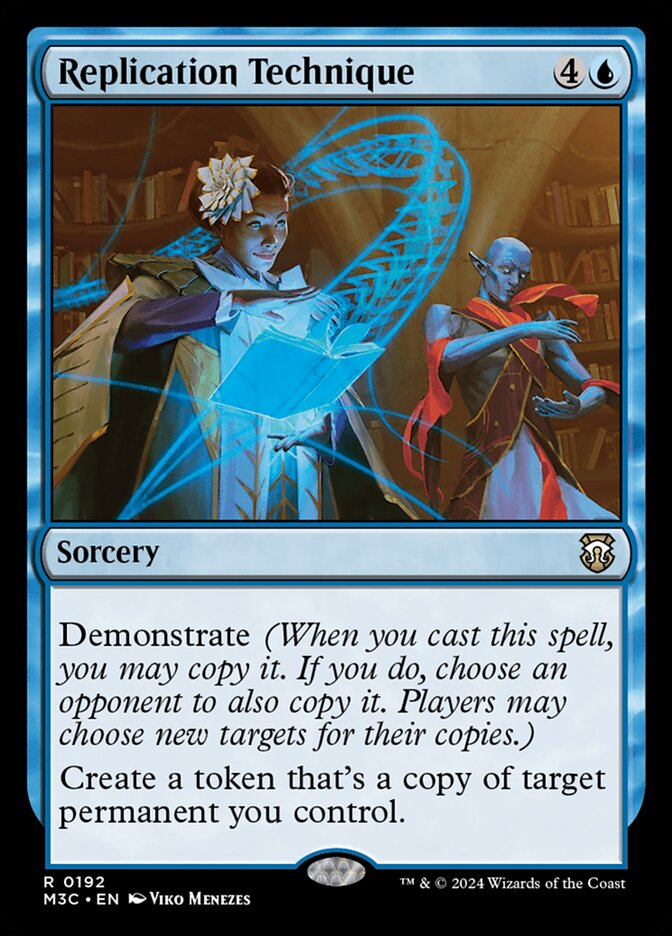 Replication Technique card front
