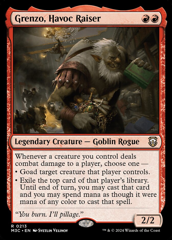 Grenzo, Havoc Raiser card front