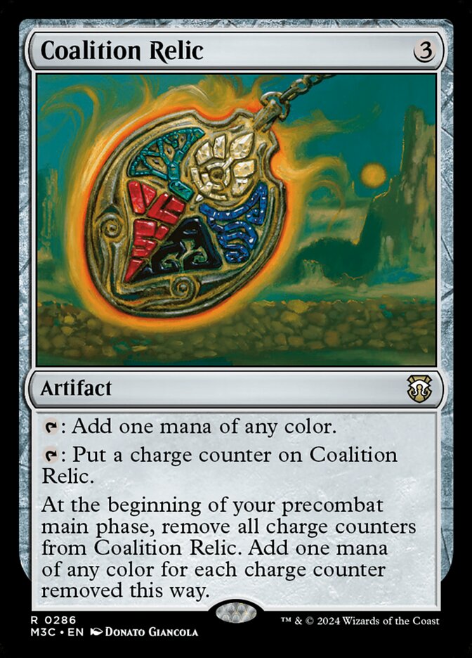 Coalition Relic card front