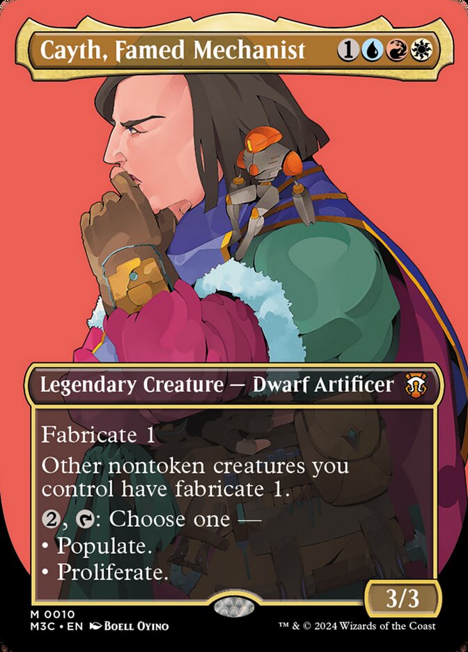 Cayth, Famed Mechanist card front