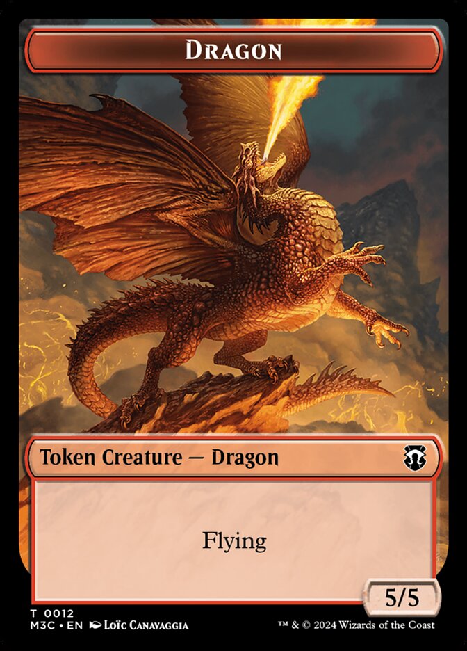 Dragon card front
