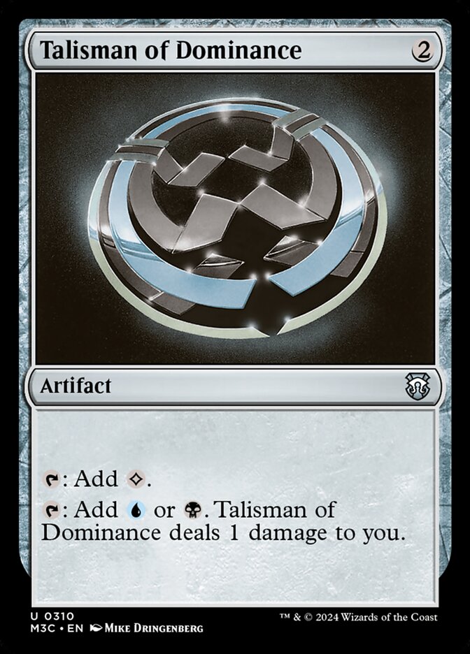 Talisman of Dominance card front