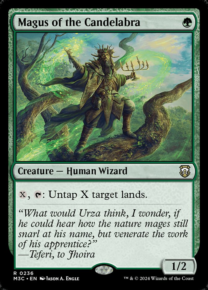 Magus of the Candelabra card front