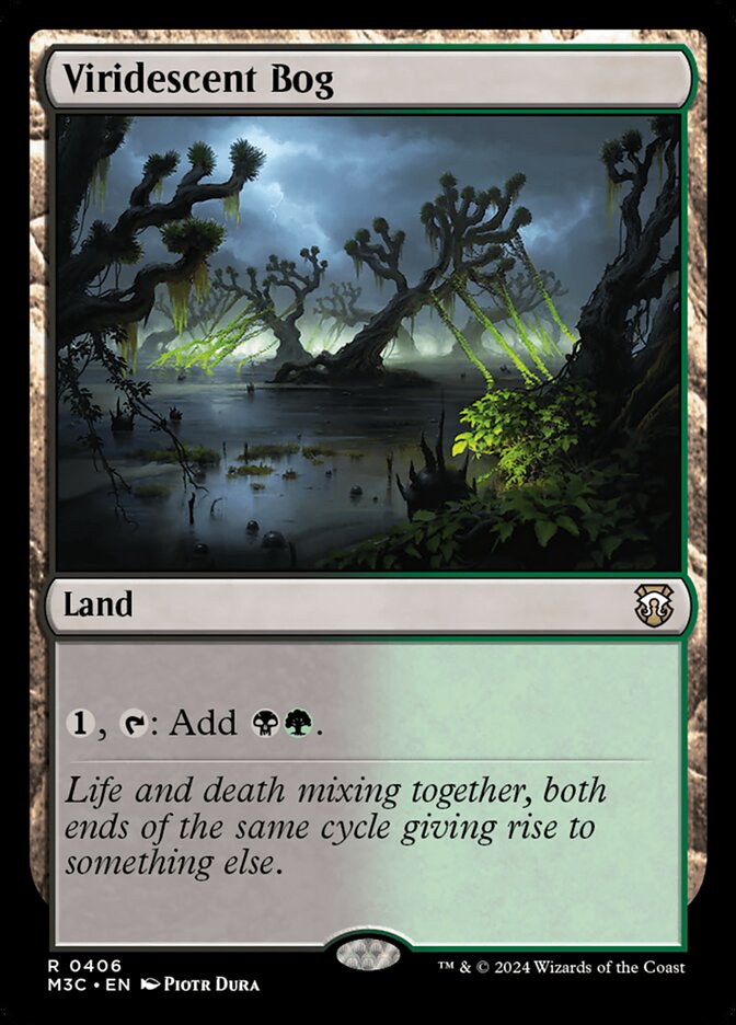 Viridescent Bog card front