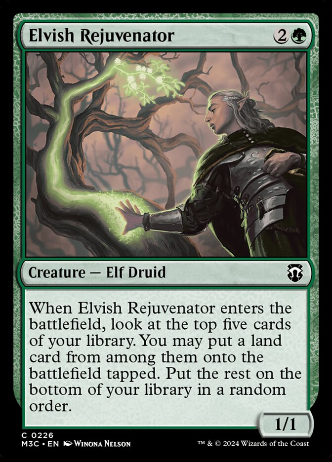 Elvish Rejuvenator card front