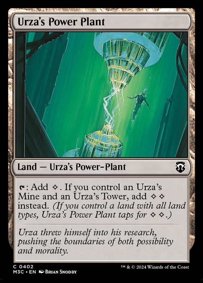 Urza's Power Plant card front