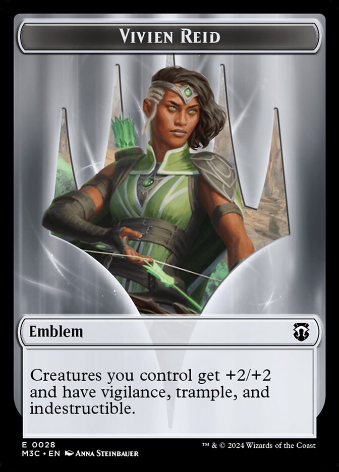 Vivien Reid Emblem card front