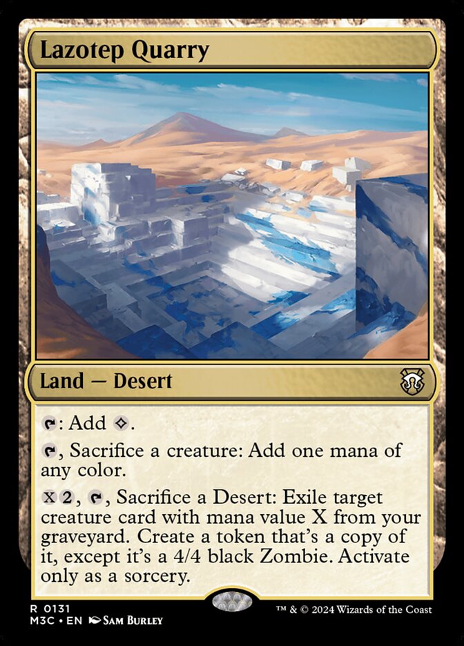 Lazotep Quarry card front