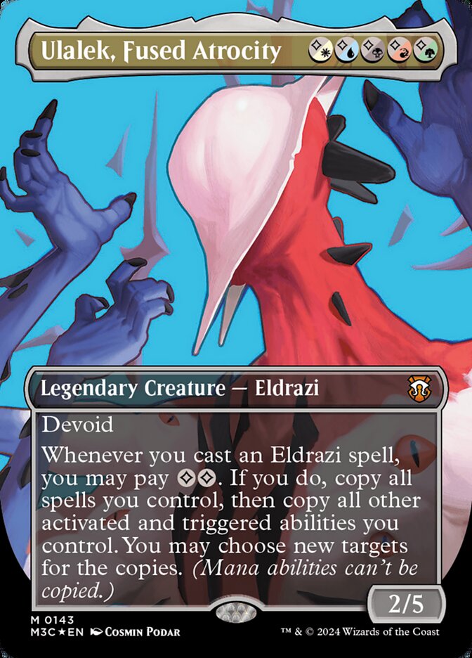 Ulalek, Fused Atrocity card front