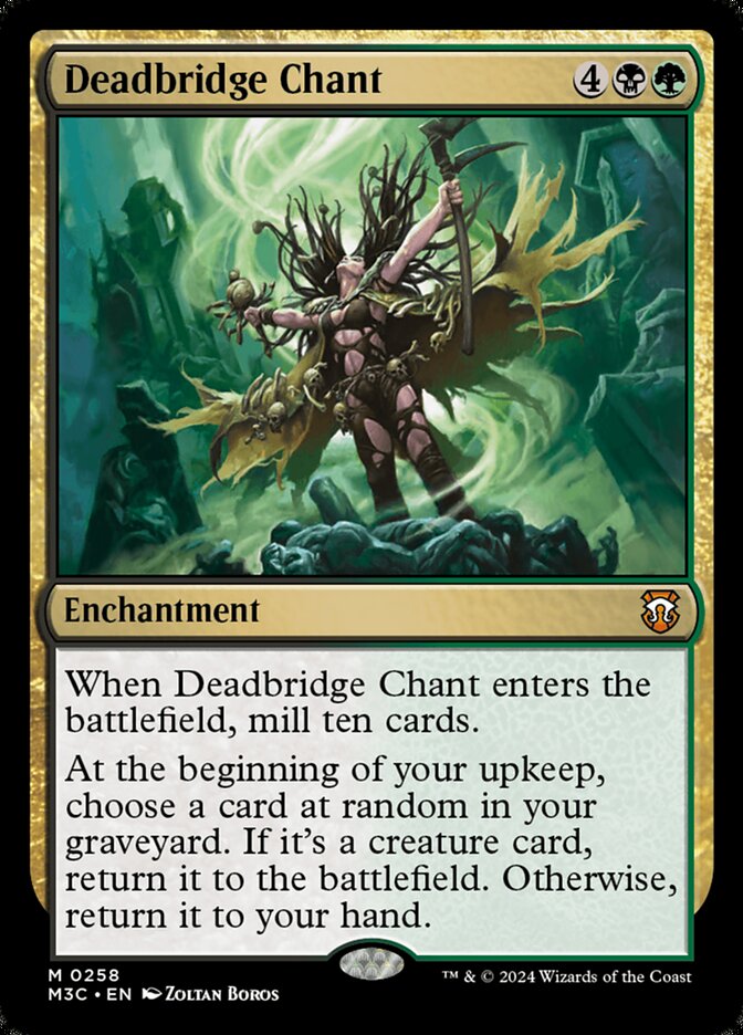 Deadbridge Chant card front