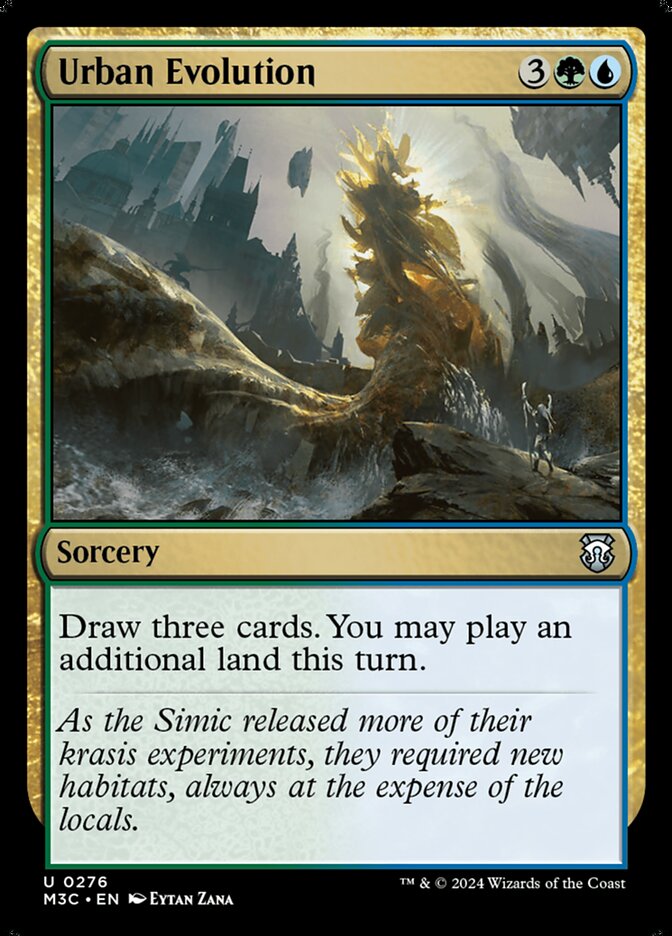 Urban Evolution card front