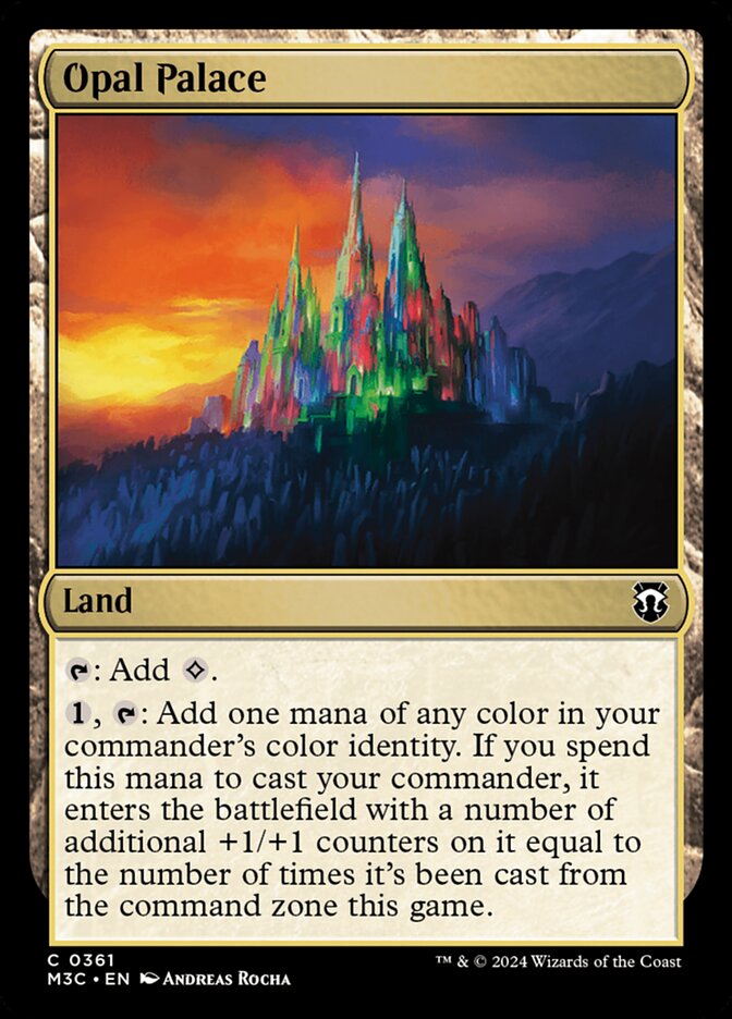 Opal Palace card front