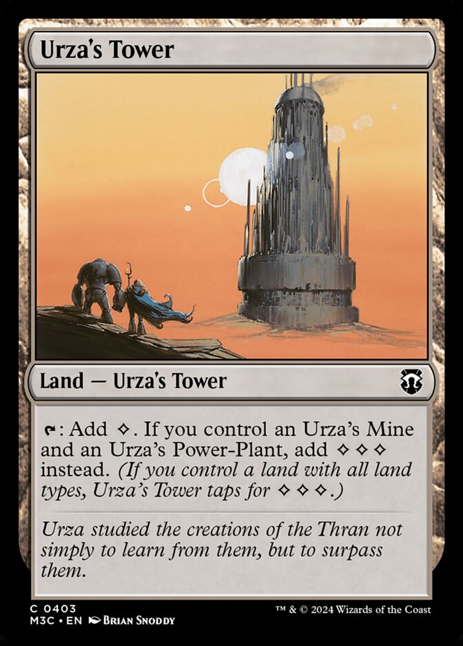 Urza's Tower card front