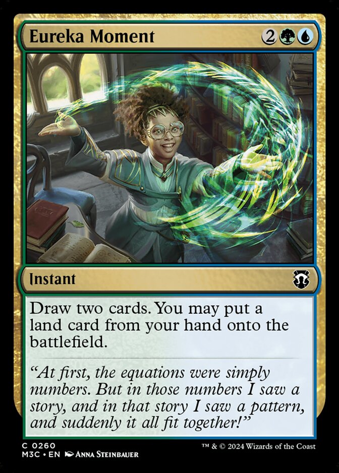 Eureka Moment card front