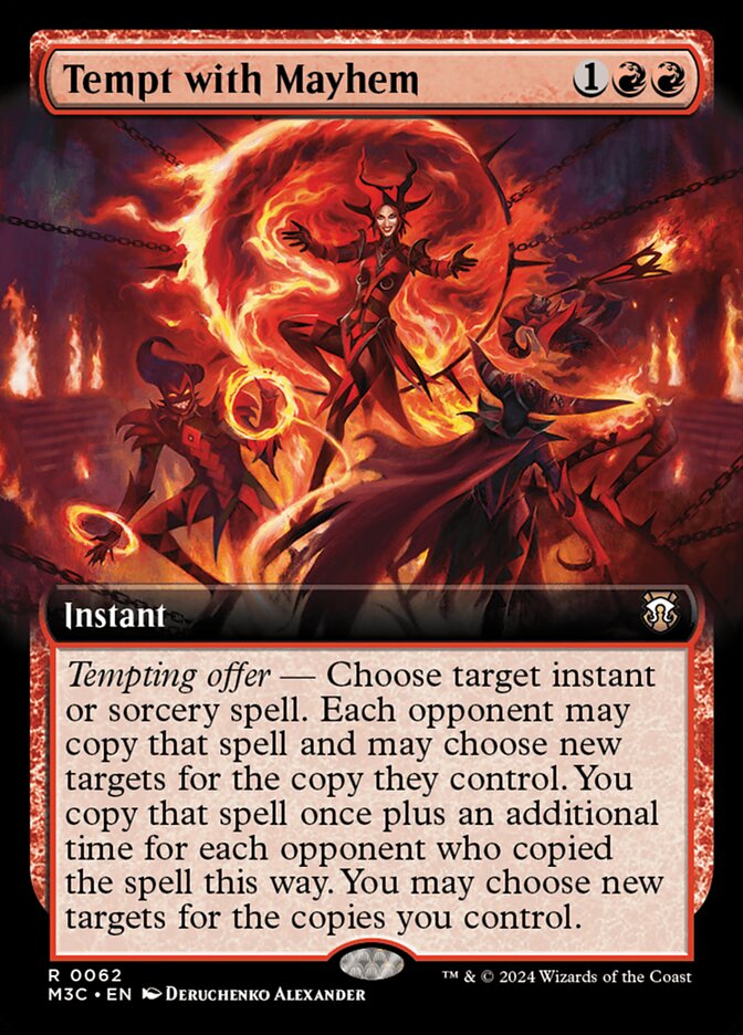 Tempt with Mayhem card front