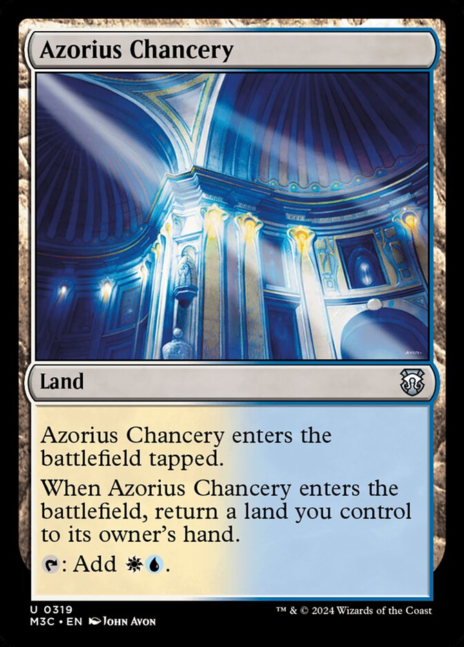 Azorius Chancery card front