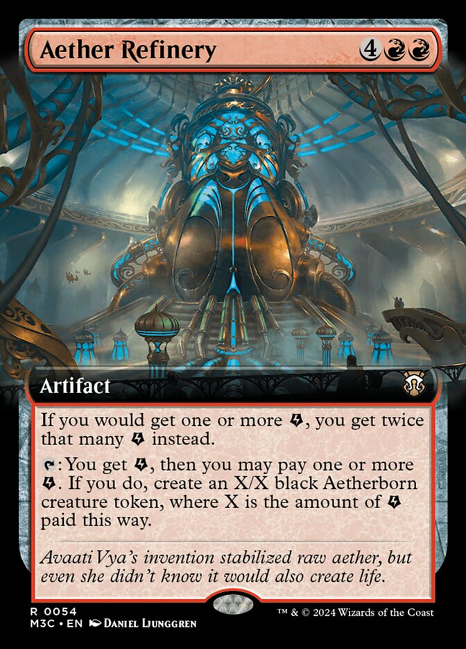 Aether Refinery card front