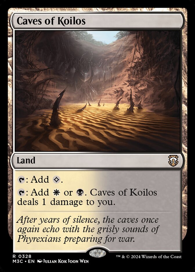 Caves of Koilos card front