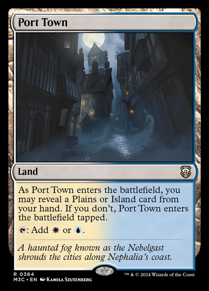 Port Town card front