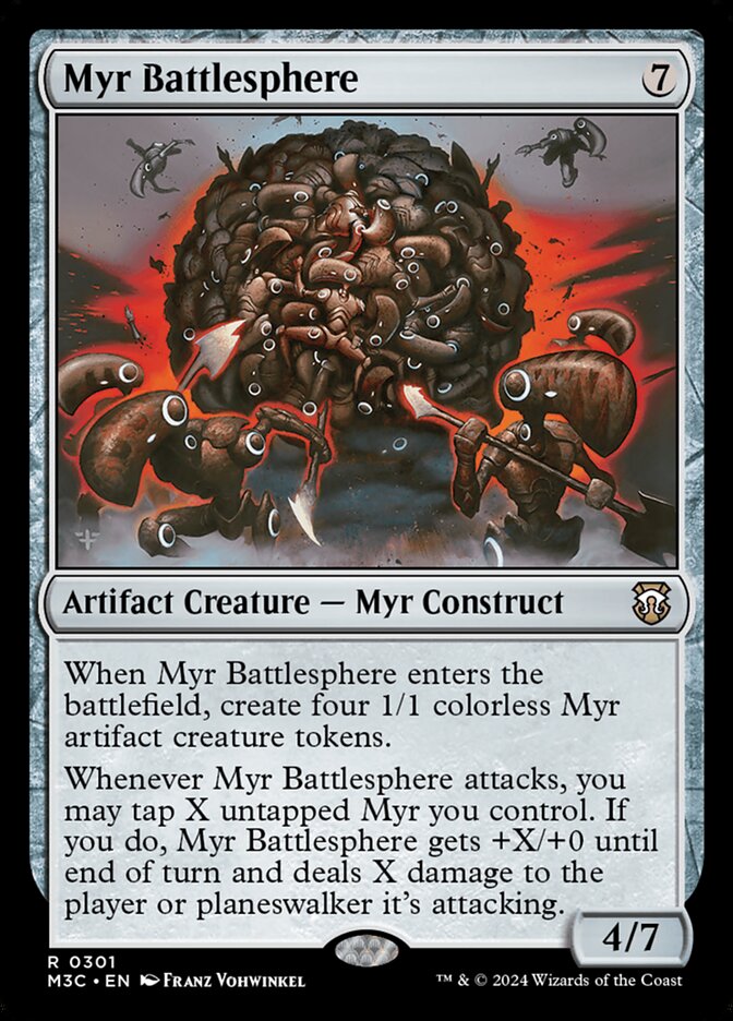 Myr Battlesphere card front