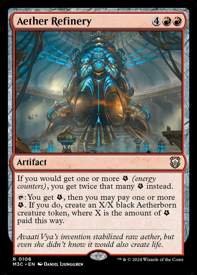 Aether Refinery card front