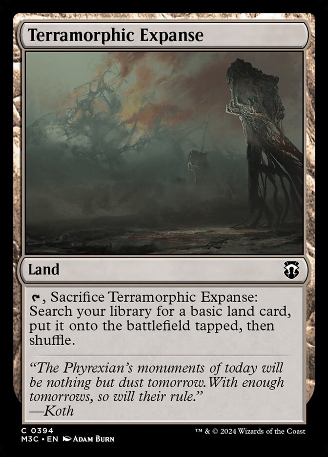 Terramorphic Expanse card front