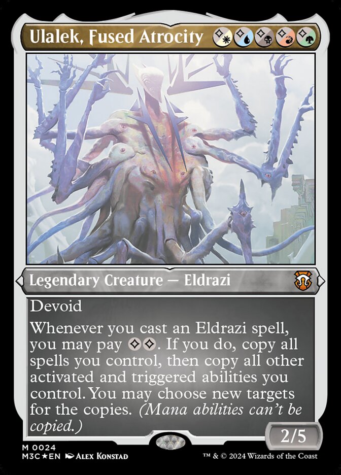 Ulalek, Fused Atrocity card front